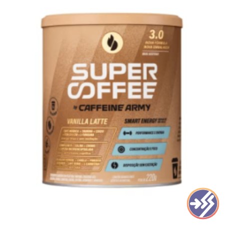 SUPERCOFFEE 3.0 VANILLA LATTE LATA 220G