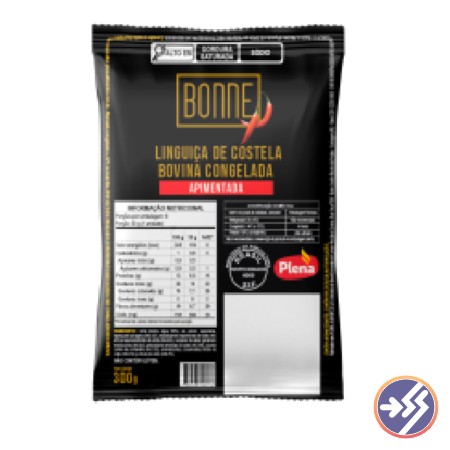 LINGUICA BONNE DE COSTELA BOVINA APIMENTADA 300G