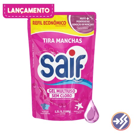 TIRA MANCHAS SAIF GEL SEM CLORO 1200ML