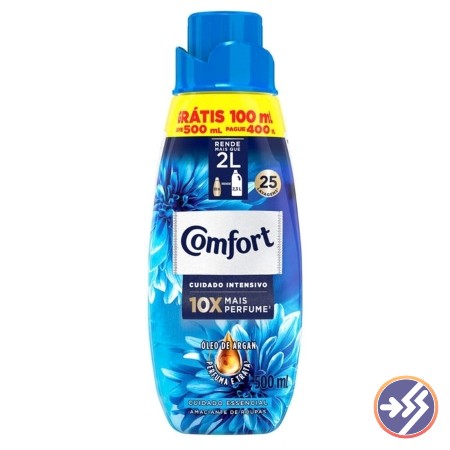 AMACIANTE COMFORT CONCENTRADO ORIGINAL LEVE 500ML PAGUE 400ML