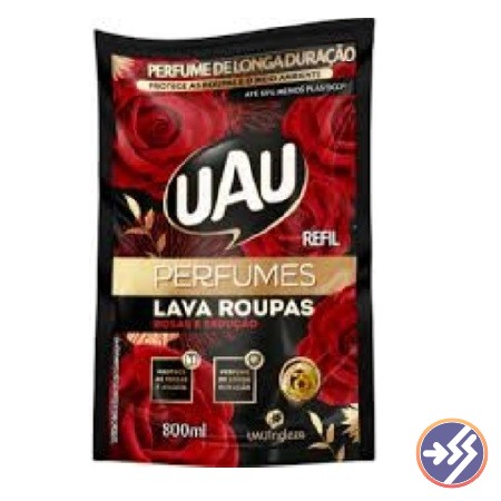 LAVA ROUPA UAU PERF ROSAS SEDUCAO 800ML