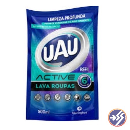 LAVA ROUPA UAU ACTIVE 800ML