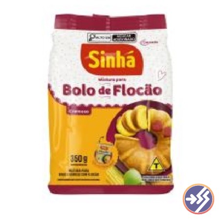 MISTURA SINHA FLOCAO CREMOSO 350G