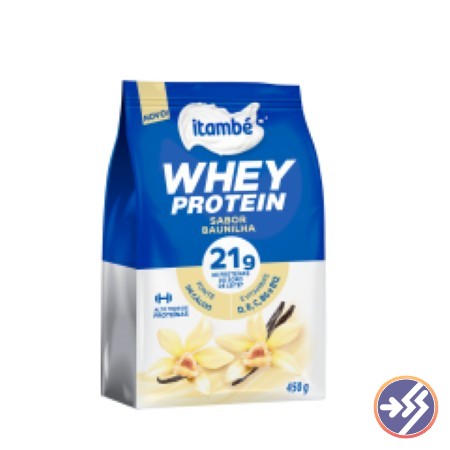 WHEY PROTEIN ITAMBE BAUNILHA 450G