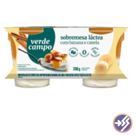 SOBREMESA VERDE CAMPO BANANA E CANELA 200G