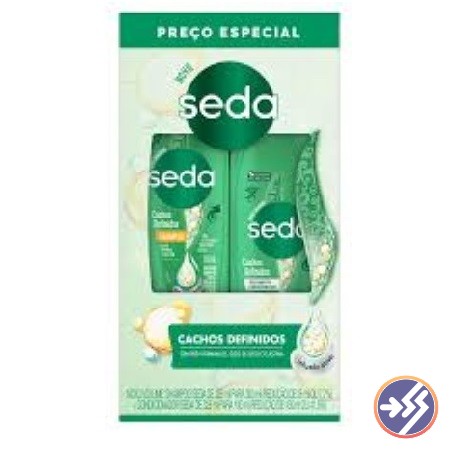 SHAMPOO SEDA CACHOS DEFINIDOS 300ML CONDICIONADOR 190ML